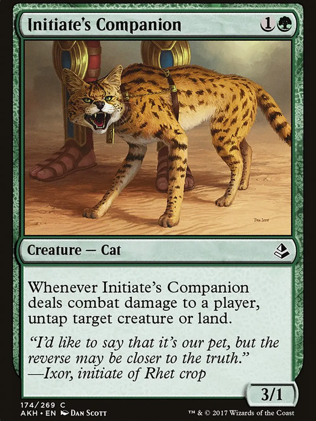 Initiate's Companion (Amonkhet) 1