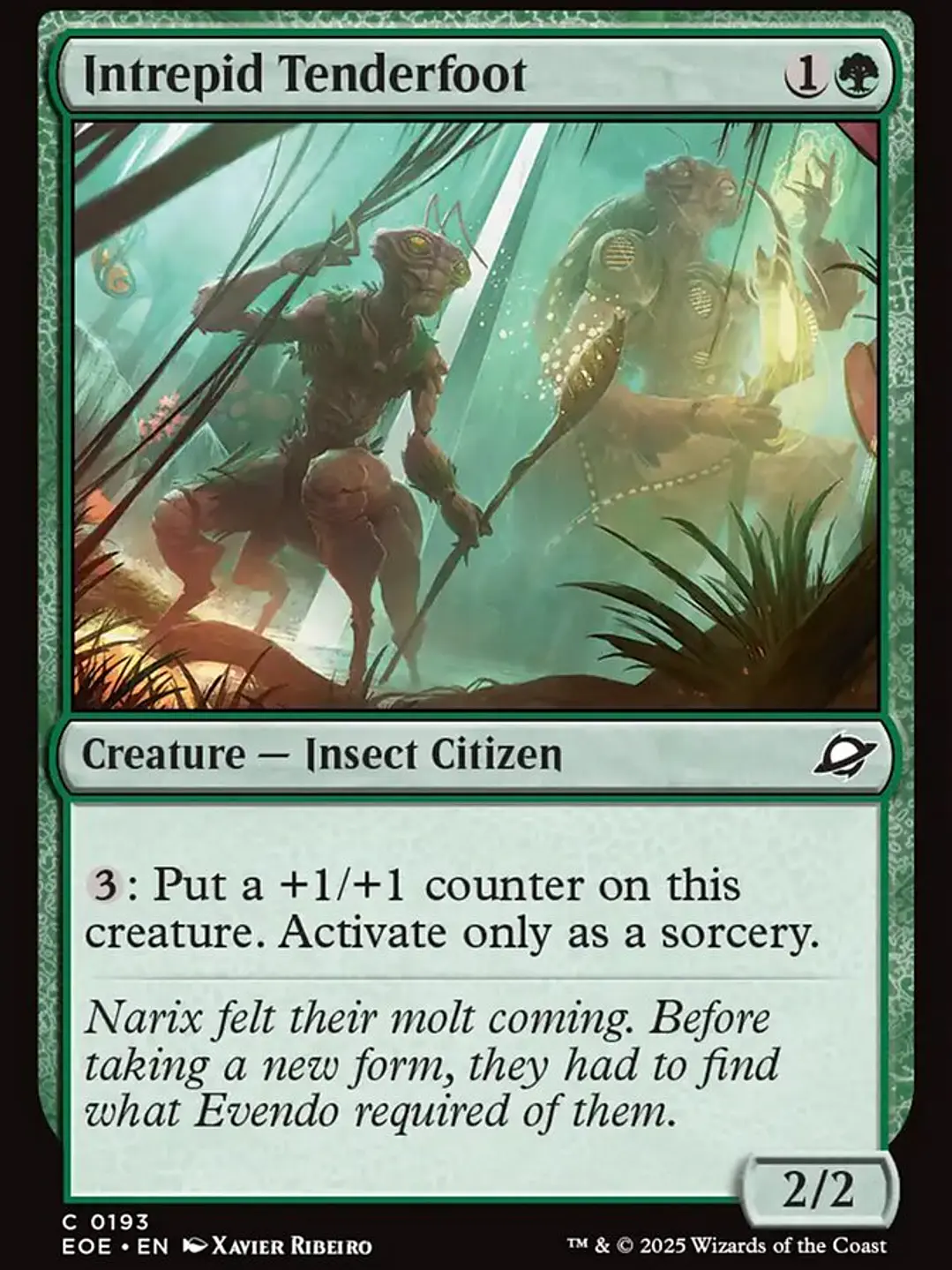 Intrepid Tenderfoot (Edge of Eternities) 1
