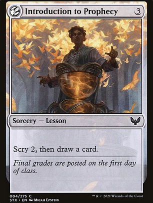 Introduction to Prophecy (Strixhaven: School of Mages)