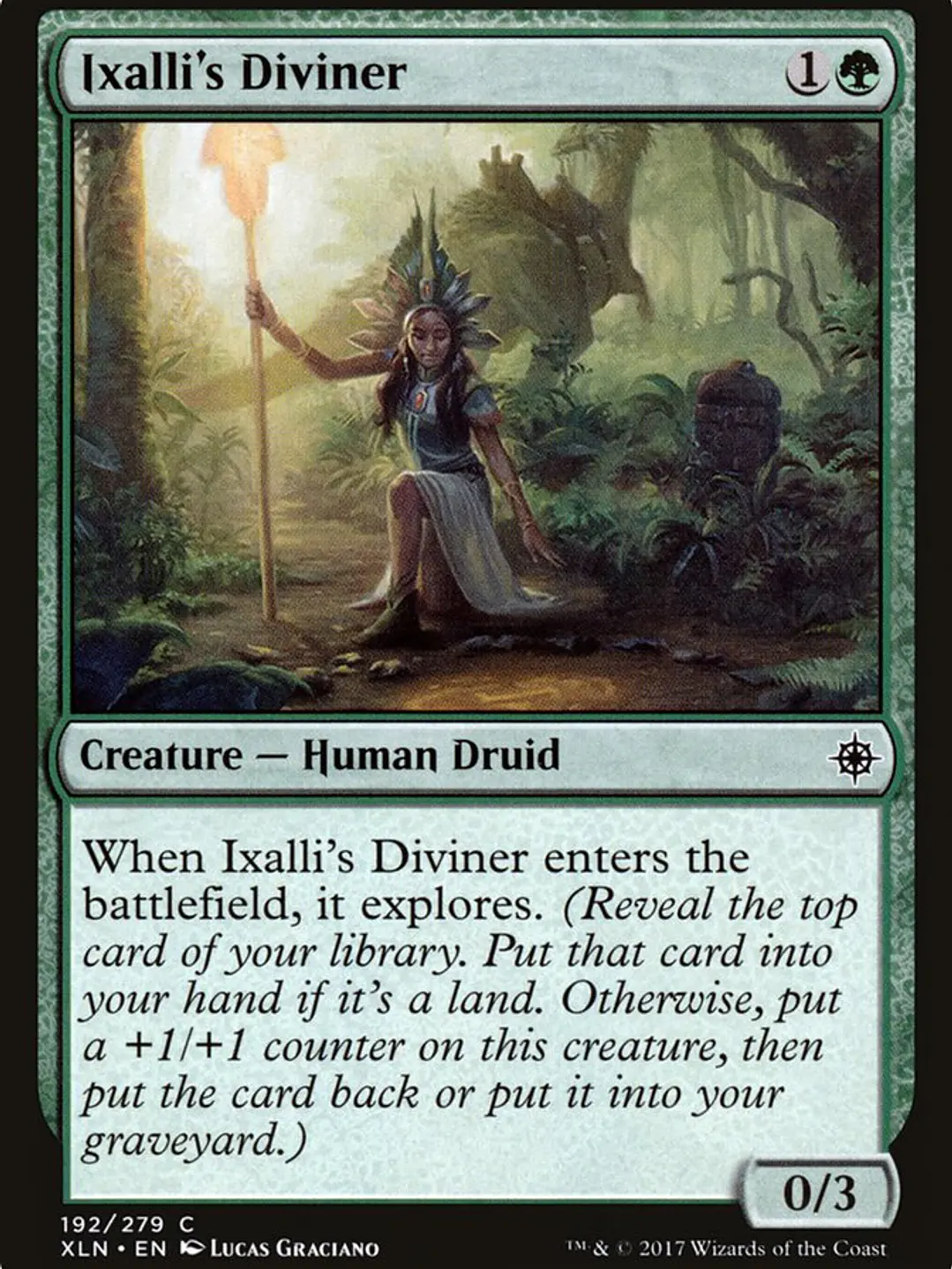 Ixalli's Diviner (Ixalan) 1