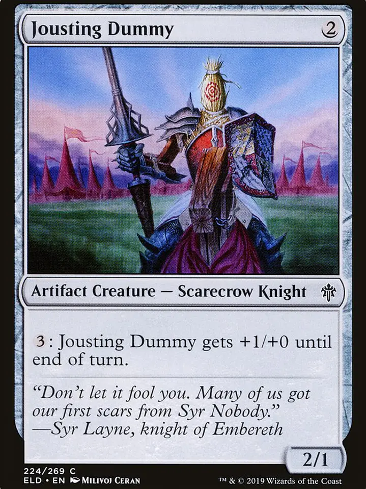Jousting Dummy (Throne of Eldraine) 1