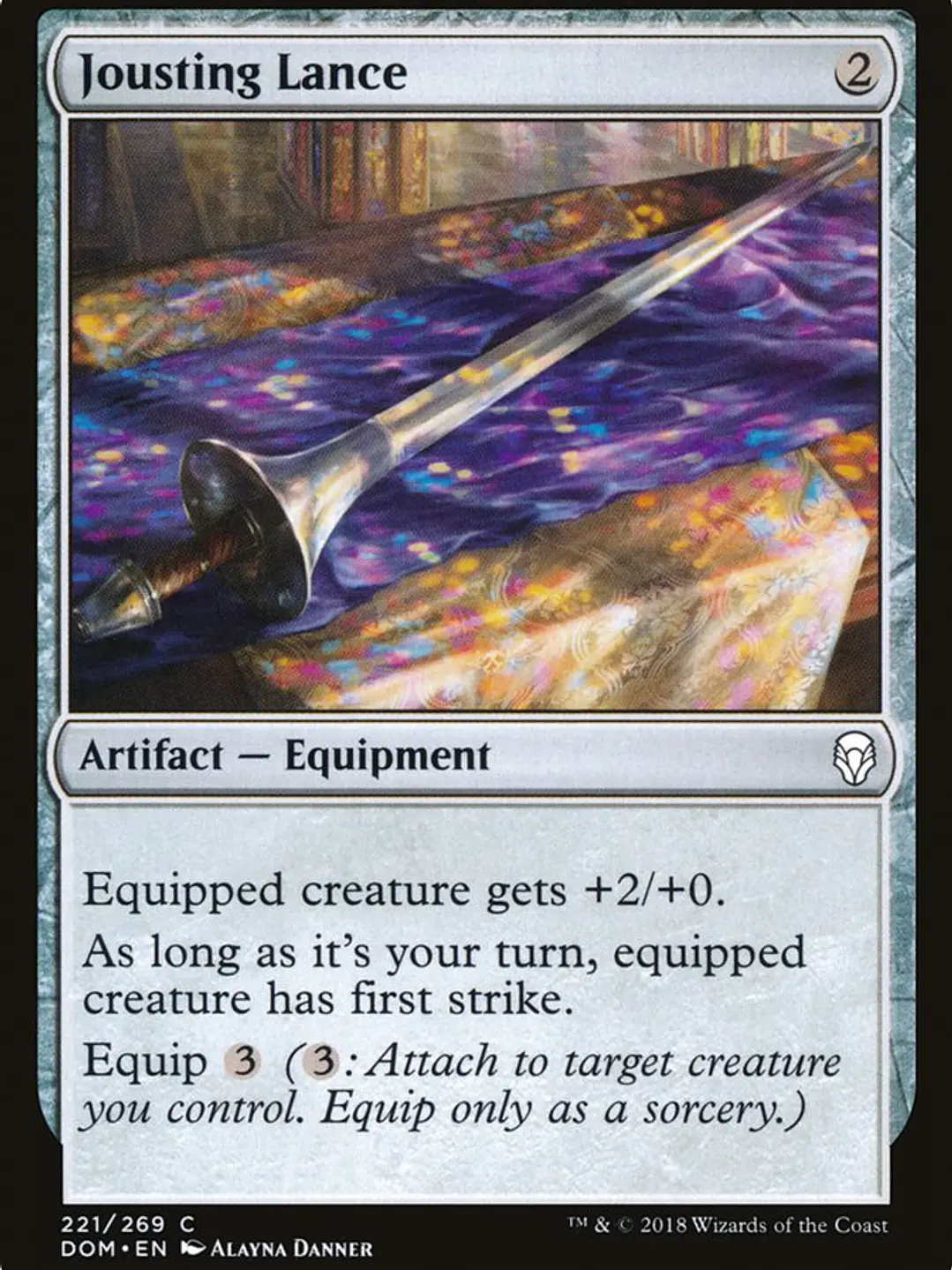 Jousting Lance (Dominaria) 1