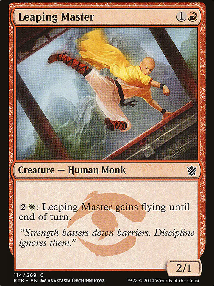 Leaping Master (Khans of Tarkir) 1