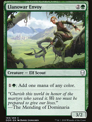 Llanowar Envoy (Dominaria)