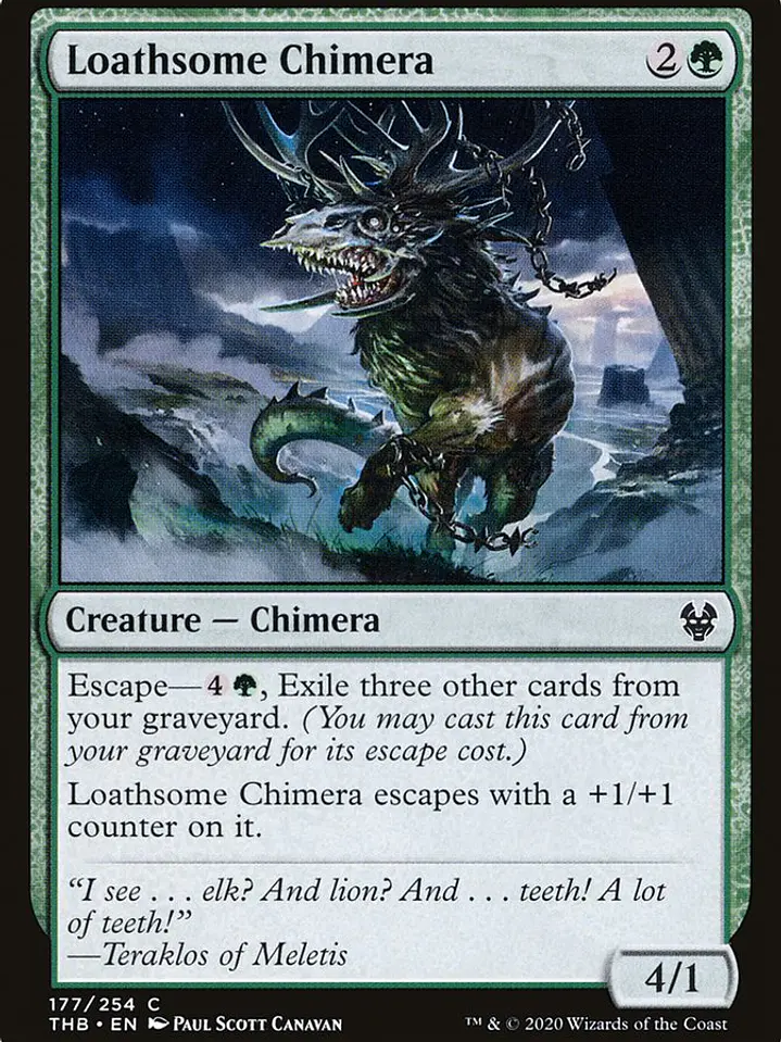 Loathsome Chimera (Theros Beyond Death) 1