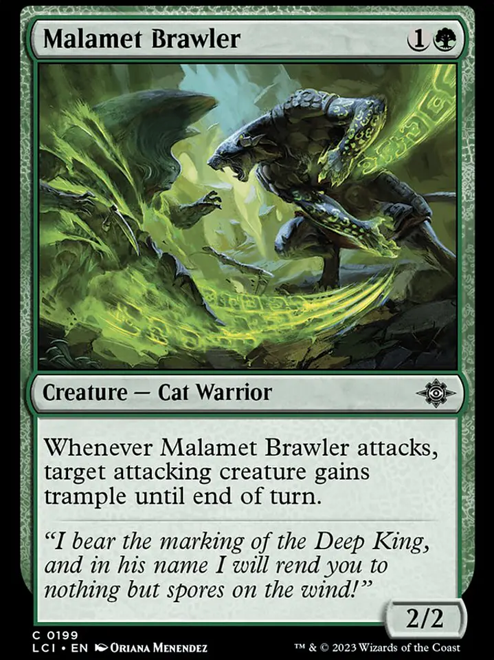 Malamet Brawler (The Lost Caverns of Ixalan) 1
