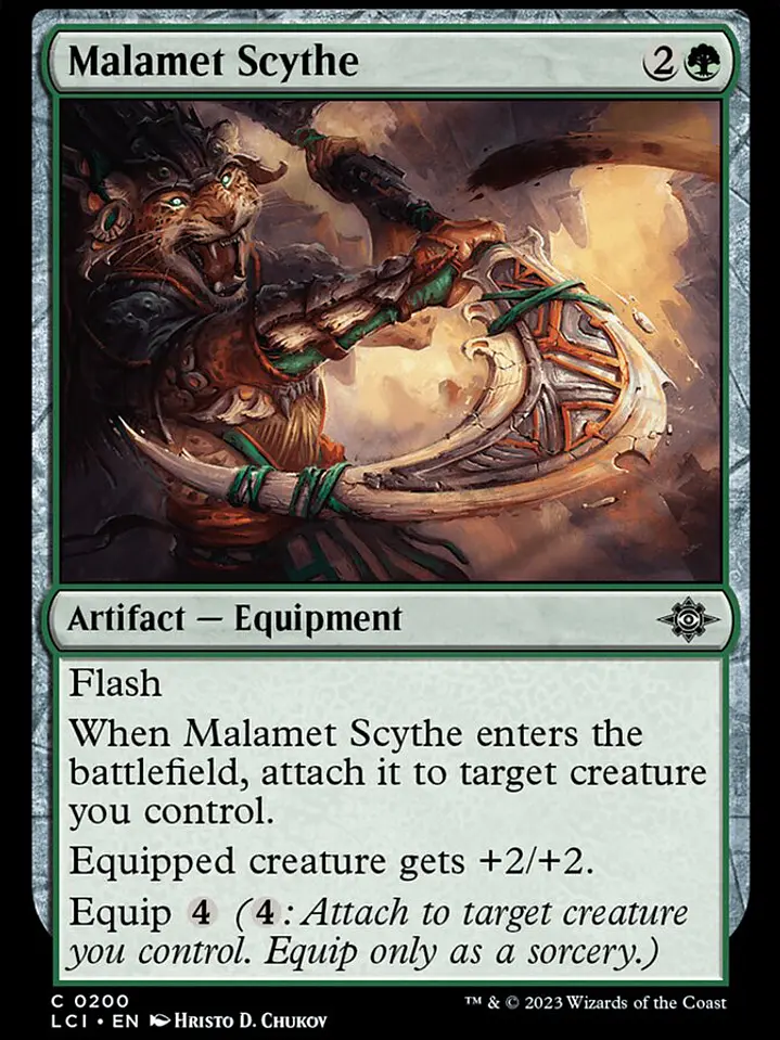 Malamet Scythe (The Lost Caverns of Ixalan) 1