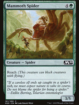 Mammoth Spider (Core Set 2020)
