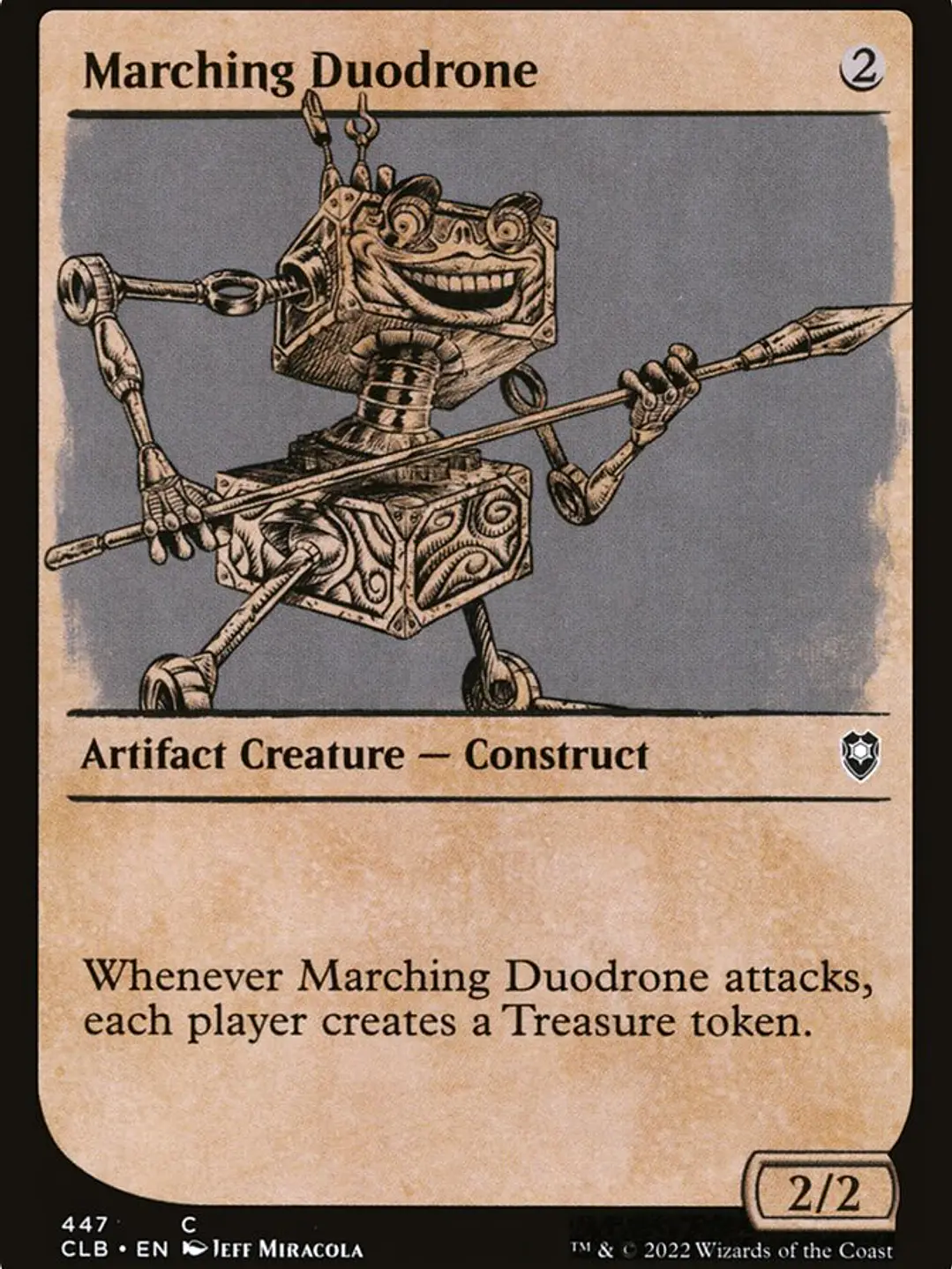 Marching Duodrone (Commander Legends: Battle for Baldur's Gate) 1