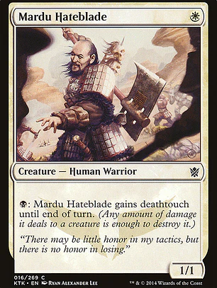 Mardu Hateblade (Khans of Tarkir)
