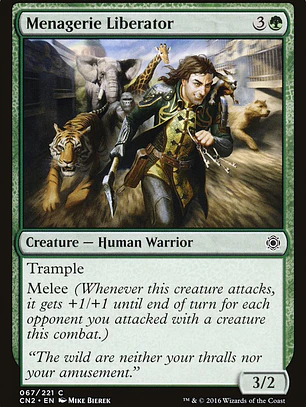 Menagerie Liberator (Conspiracy: Take the Crown)