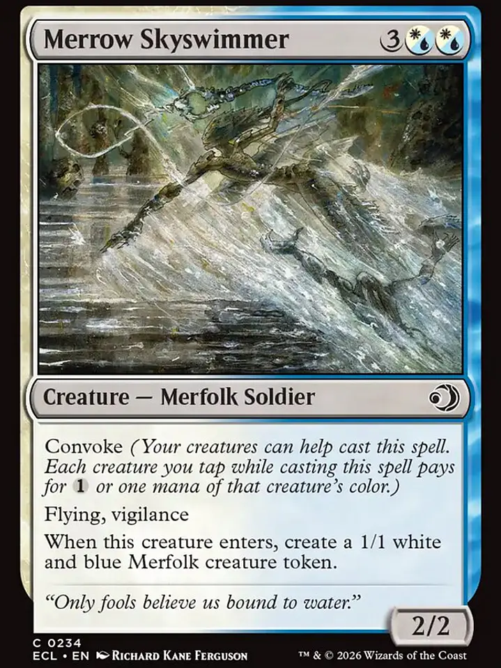 Merrow Skyswimmer (Lorwyn Eclipsed) 1