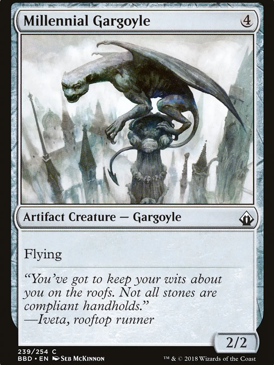 Millennial Gargoyle (Battlebond) 1