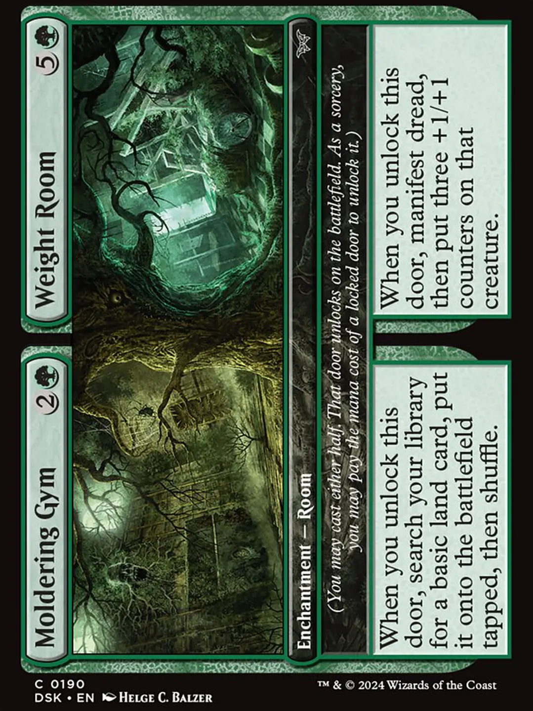 Moldering Gym // Weight Room (Duskmourn: House of Horror) 1