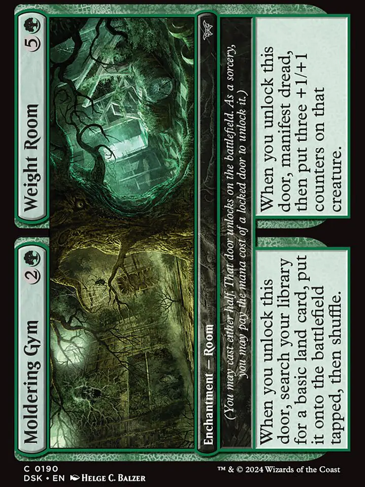 Moldering Gym // Weight Room (Duskmourn: House of Horror) 1