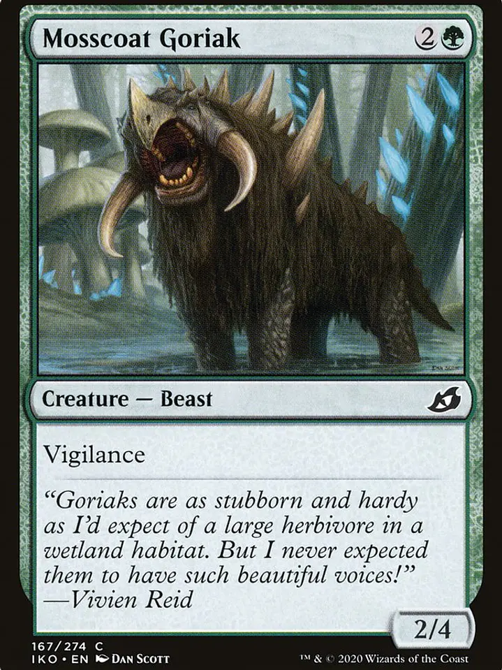 Mosscoat Goriak (Ikoria: Lair of Behemoths) 1