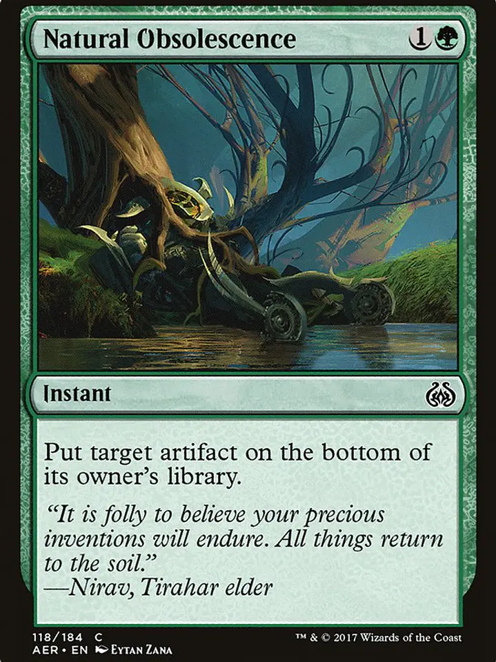 Natural Obsolescence (Aether Revolt) 1