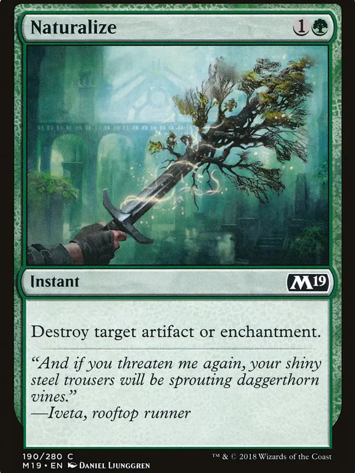 Naturalize (Core Set 2019) 1