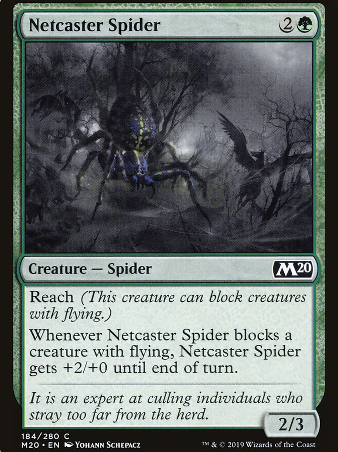 Netcaster Spider (Core Set 2020) 1