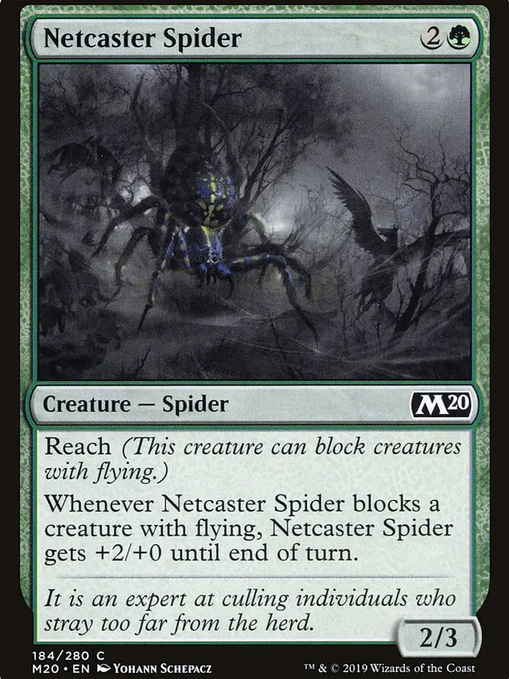 Netcaster Spider (Core Set 2020) 1
