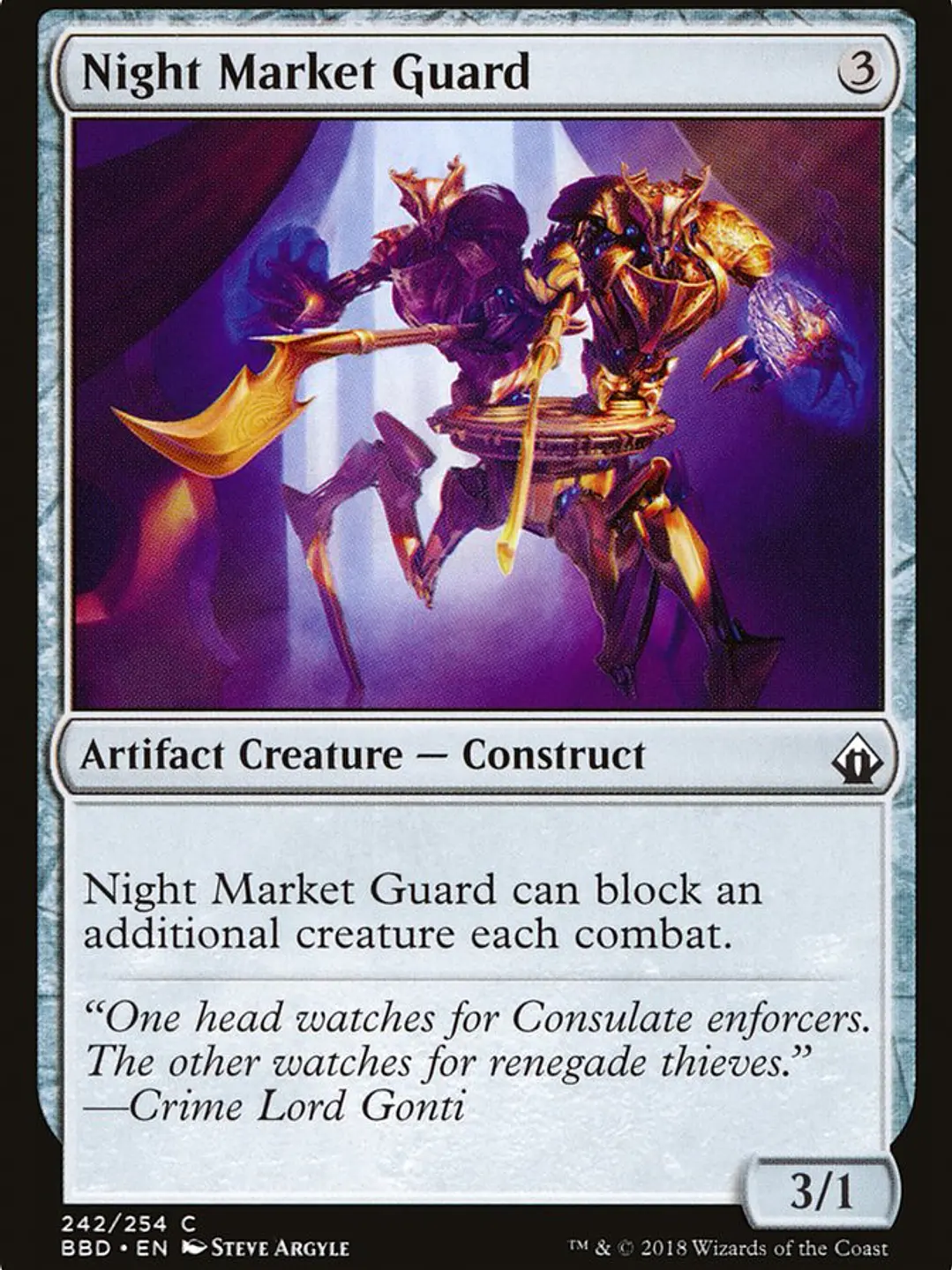 Night Market Guard (Battlebond) 1