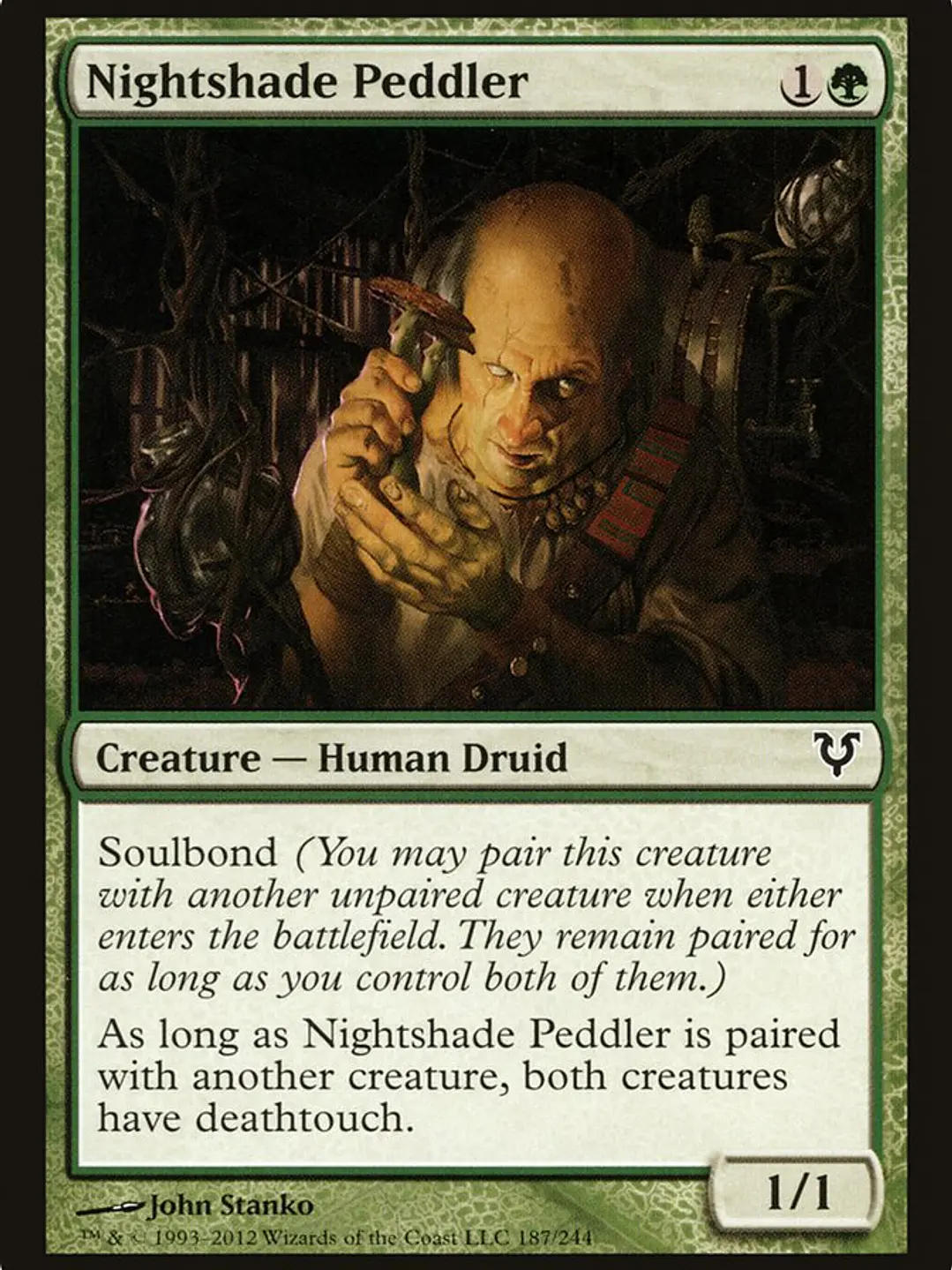 Nightshade Peddler (Avacyn Restored) 1