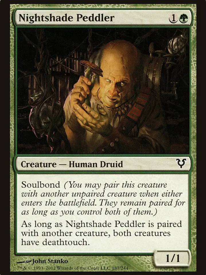 Nightshade Peddler (Avacyn Restored) 1