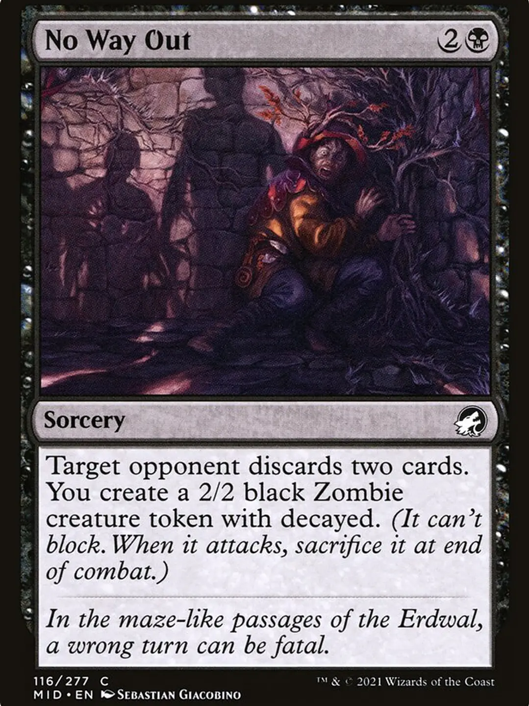 No Way Out (Innistrad: Midnight Hunt) 1