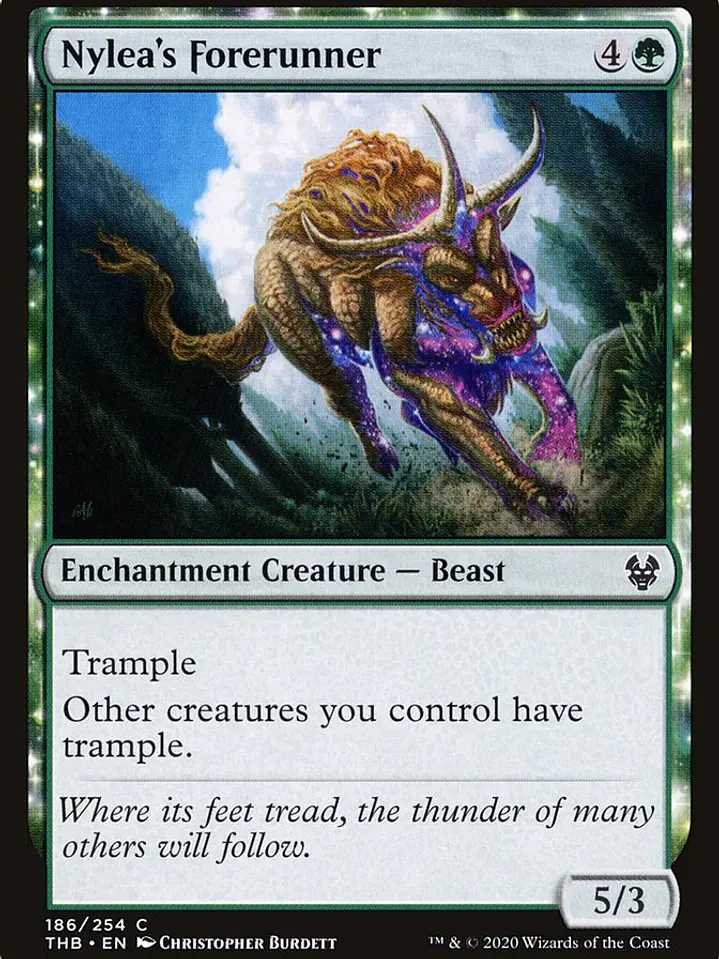 Nylea's Forerunner (Theros Beyond Death) 1