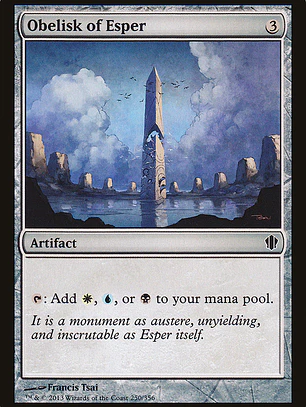 Obelisk of Esper (Commander 2013)