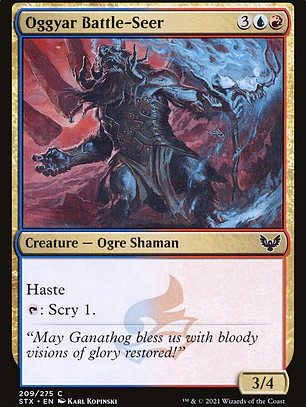 Oggyar Battle-Seer (Strixhaven: School of Mages)