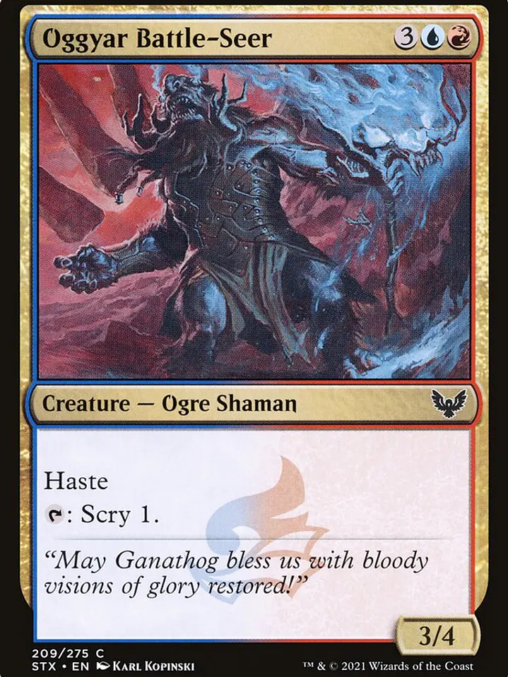 Oggyar Battle-Seer (Strixhaven: School of Mages) 1