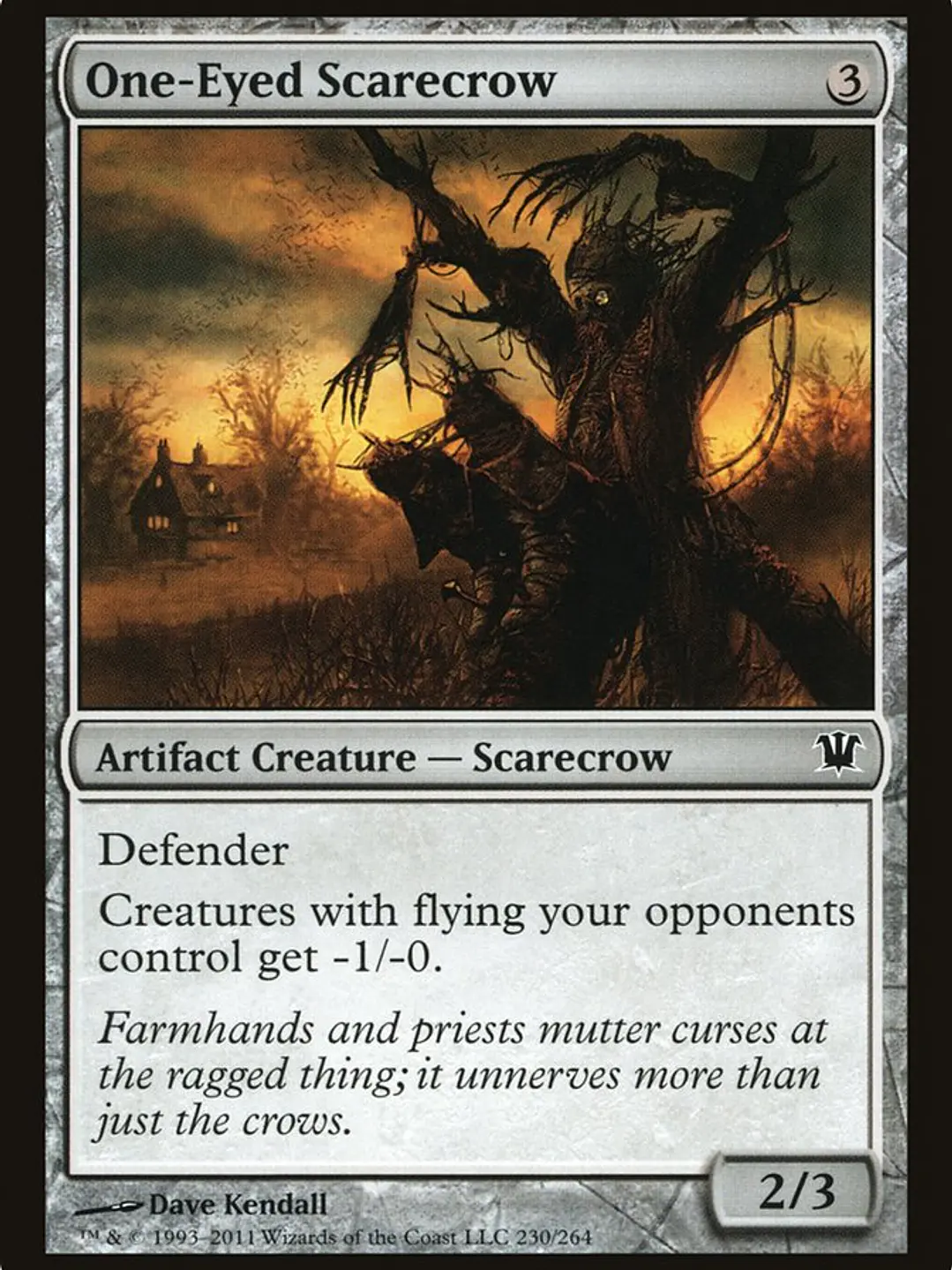 One-Eyed Scarecrow (Innistrad) 1