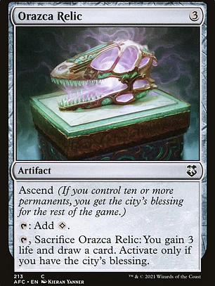 Orazca Relic (Forgotten Realms Commander)