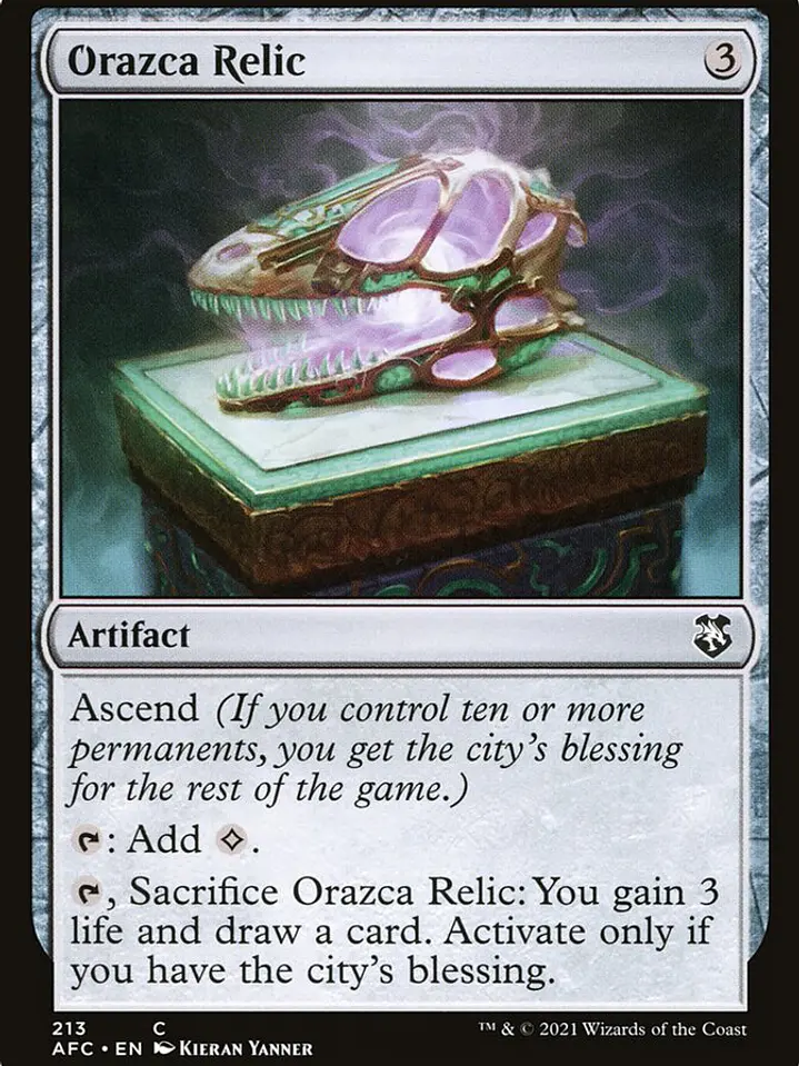Orazca Relic (Forgotten Realms Commander) 1