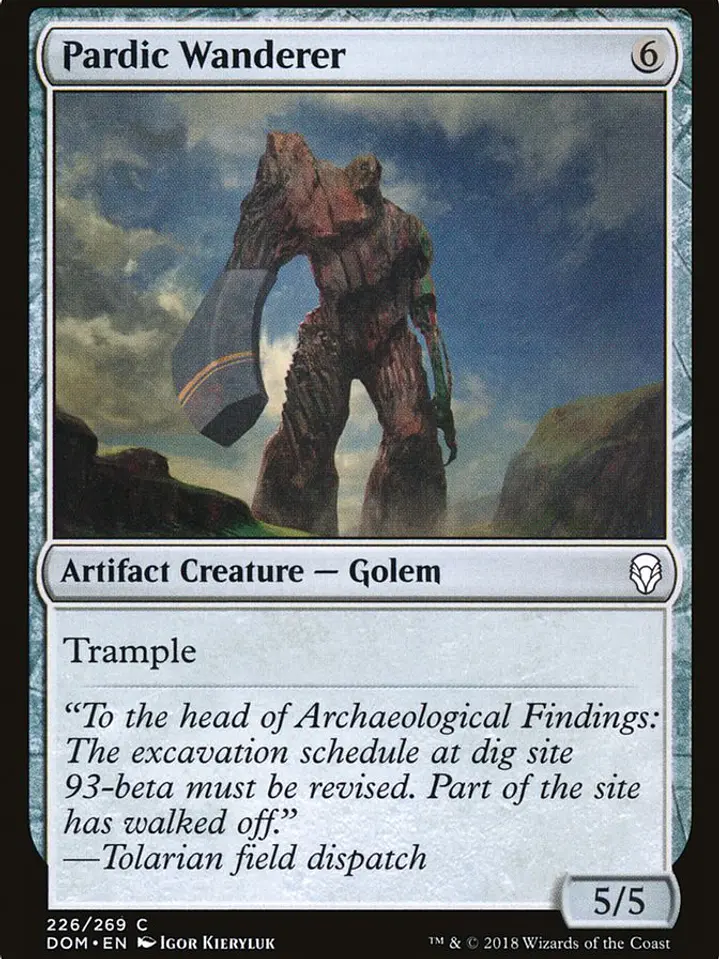 Pardic Wanderer (Dominaria) 1