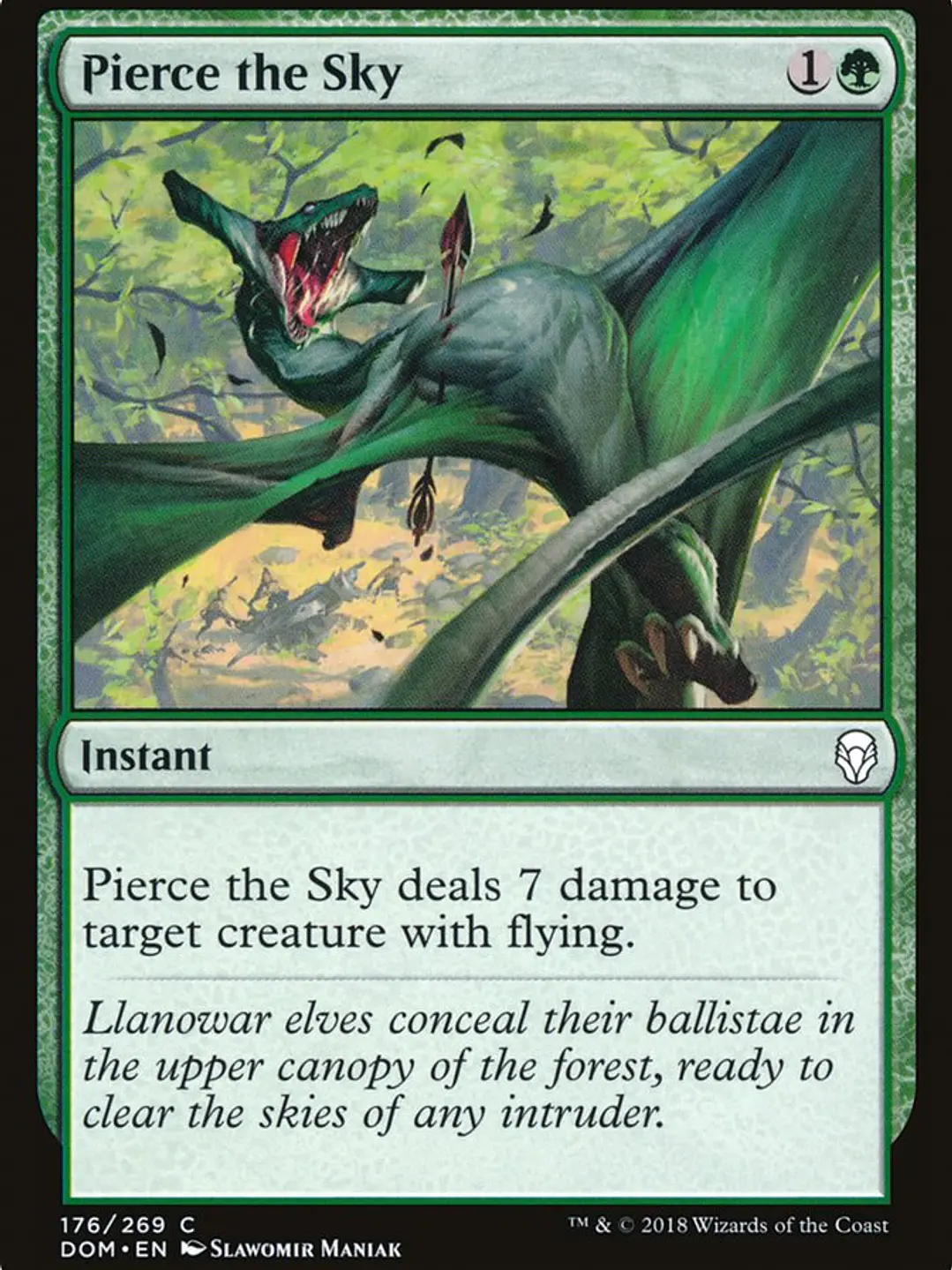 Pierce the Sky (Dominaria) 1