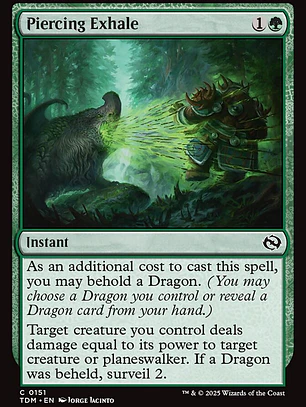 Piercing Exhale (Tarkir: Dragonstorm)