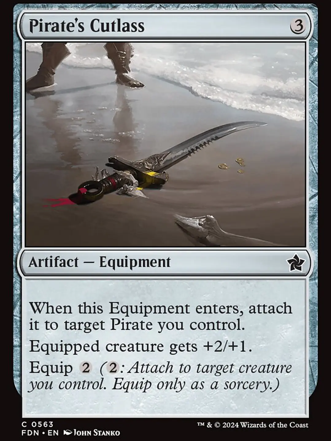 Pirate's Cutlass (Foundations) 1