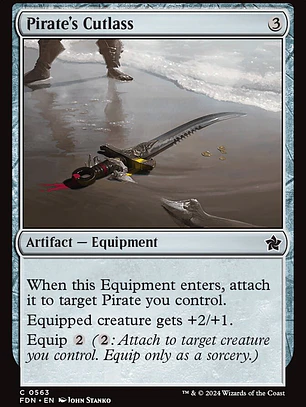 Pirate's Cutlass (Foundations)
