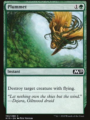 Plummet (Core Set 2019)