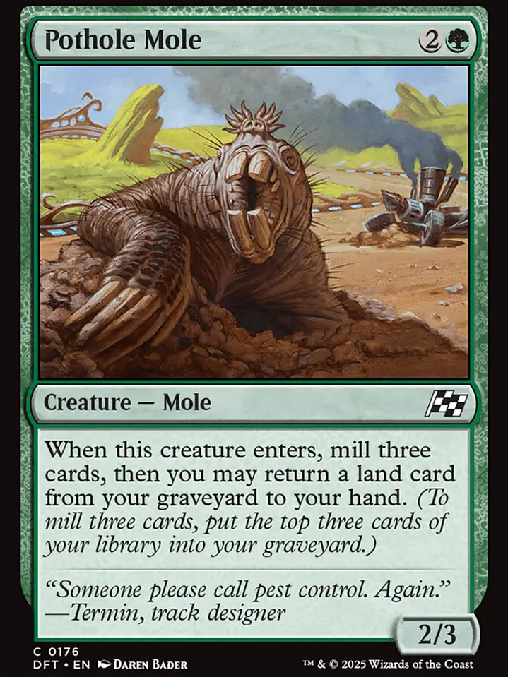 Pothole Mole (Aetherdrift) 1