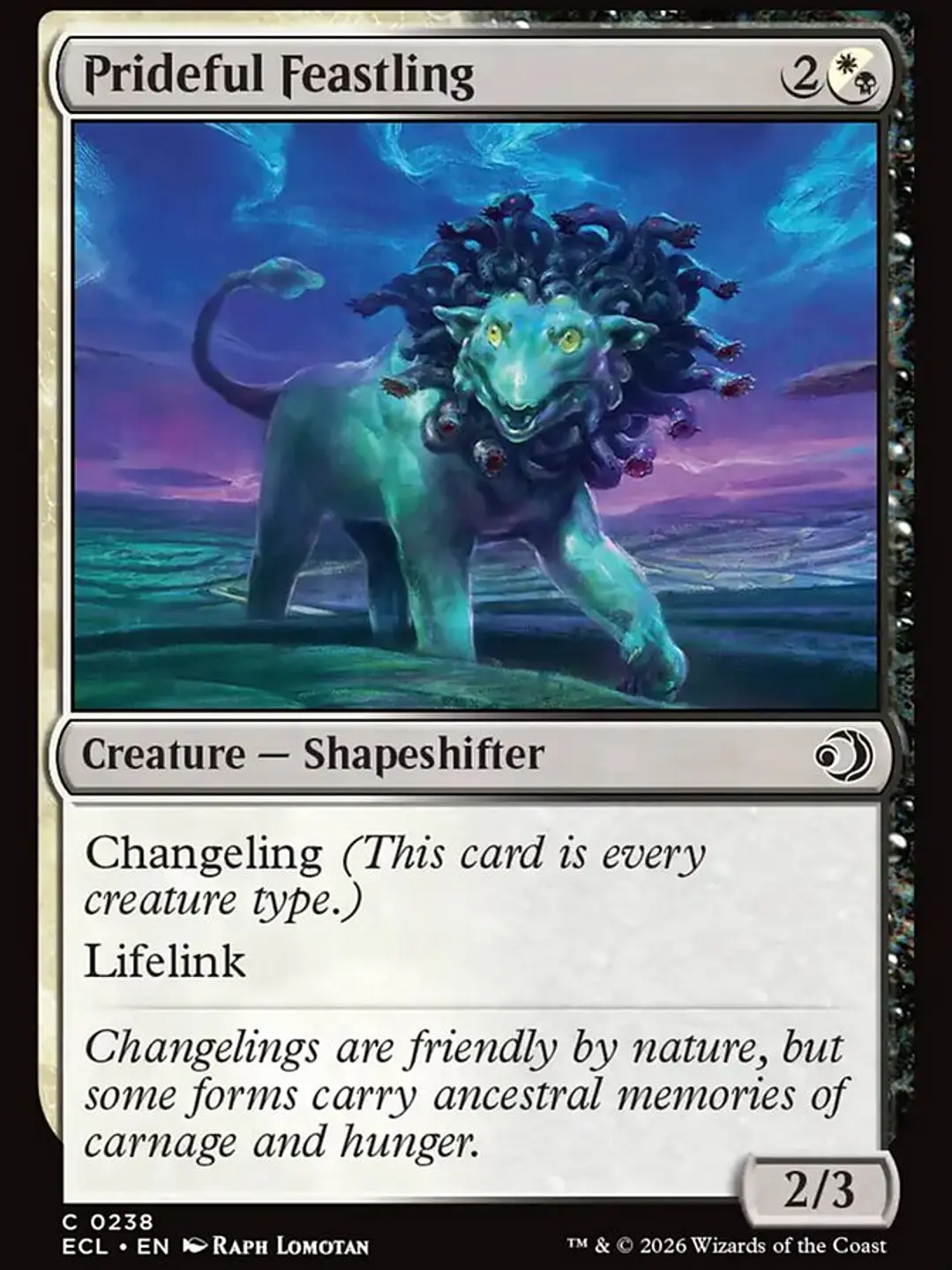 Prideful Feastling (Lorwyn Eclipsed) 1