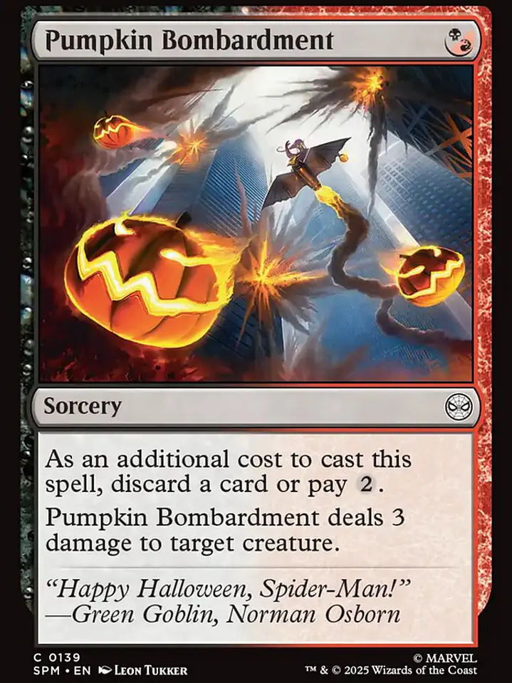 Pumpkin Bombardment (Marvel's Spider-Man) 1