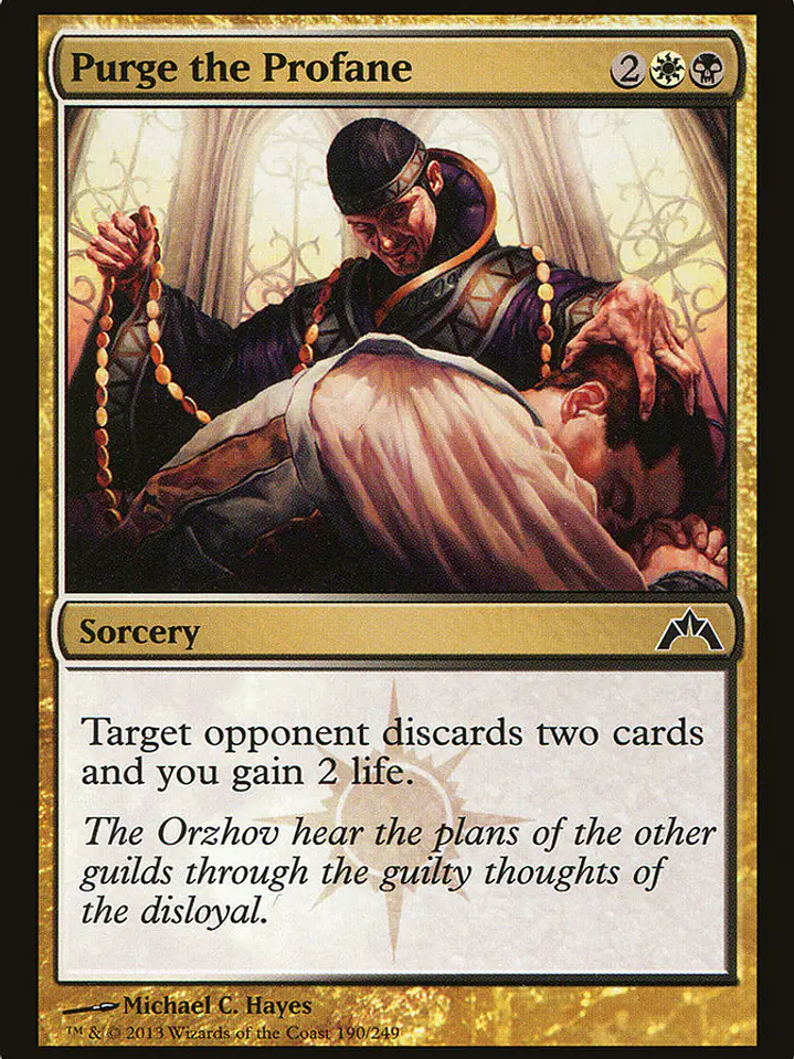 Purge the Profane (Gatecrash) 1