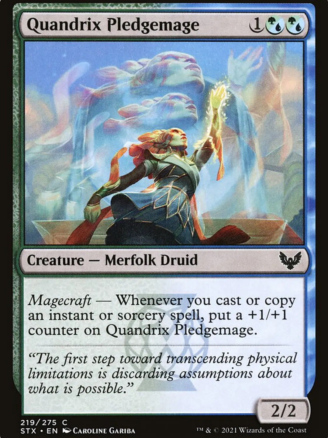 Quandrix Pledgemage (Strixhaven: School of Mages) 1