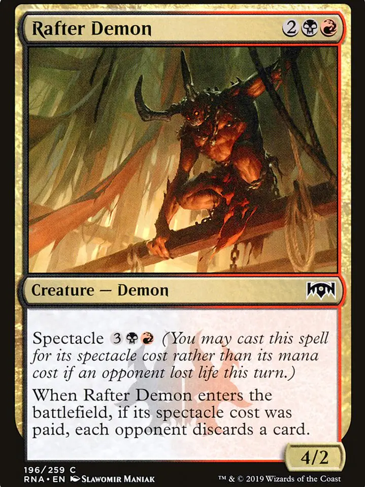 Rafter Demon (Ravnica Allegiance) 1