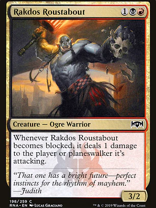 Rakdos Roustabout (Ravnica Allegiance)