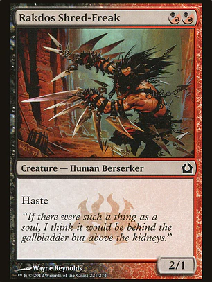 Rakdos Shred-Freak (Return to Ravnica)