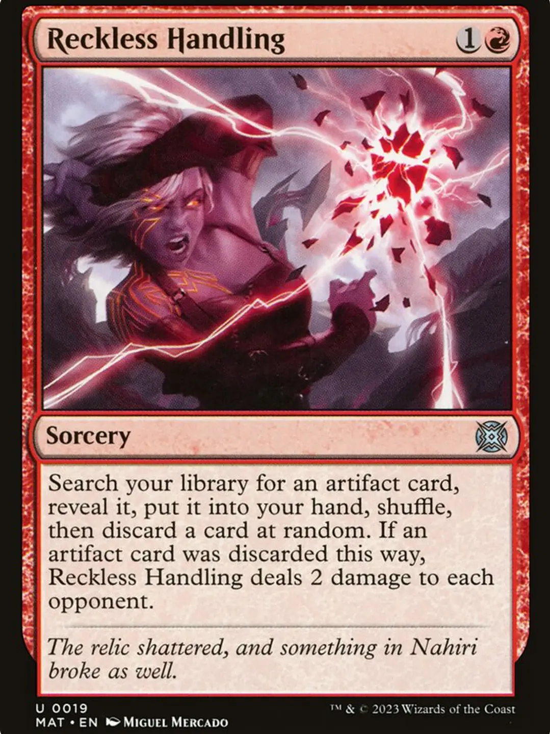 Reckless Handling (March of the Machine: The Aftermath) 1